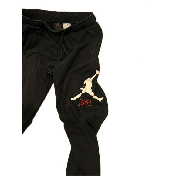 Nike Air Jordan Black Sweatpants Joggers Mens L - Picture 3 of 4